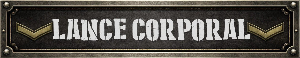 lance corporal honour plate